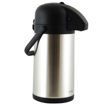 Mr Coffee Javamax 2.24 Quart Stainless Steel Vacuum Sealed Double Wall Pump Pot - £55.61 GBP