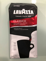 LAVAZZA CLASSICO GROUND COFFEE BLEND MEDIUM ROAST 12OZ - $17.55