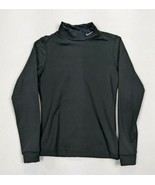 Nike Fit Dry Womens Pullover Shirt Jacket Size S 4 6 Polyester Blend Black - $14.11