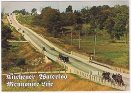 Postcard Kitchener Waterloo Mennonite Life Ontario - £3.09 GBP