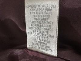 Worthington Works Stretch Women's Red Zip & Slit Pull-On Pencil Skirt Size 10 image 5