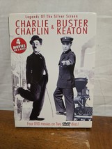Charlie Chaplin &amp; Buster Keaton: Legends of The Silver Screen - $92.91 MXN