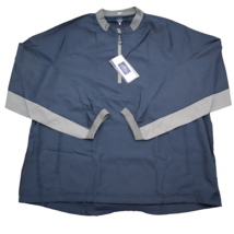 CHARLES RIVER Shirt Mens 2XL Blue Gray Bunker Windshirt 9942 Pullover Ja... - £22.58 GBP