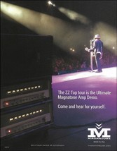 ZZ Top Billy Gibbons 2014 Magnatone guitar amp ad 8 x 11 advertisement print - £2.82 GBP