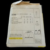 McCall&#39;s 3230 Sewing Pattern Wrap Pantskirt Large Waist 30 - 32 Un-Cut V... - $39.19