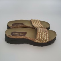 Womens Skechers Size 9 Vintage Jammer Chunky Sole Slides - £18.04 GBP