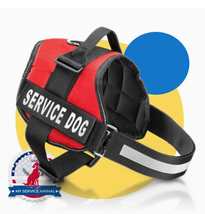 ADA Compliant Service Dog Vest | Reflective No-Pull Harness for All Sizes - £22.36 GBP+