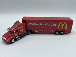 Hut Stricklin Autographed Signed McDonalds Die Cast Transporter Truck NASCAR - £66.70 GBP
