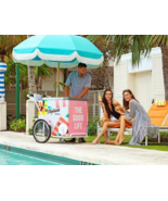 GELATO CART Electric Cart ICE CREAM ELECTRIC CART FREEZER Gelato Push Cart - $127,757.85 MXN