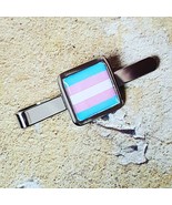 Unique TRANS FLAG TIE CLIP gender IDENTITY lgbtq EQUALITY proud LOVE bar... - $10.12