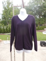 NWT TALBOTS PURPLE SWEATER PXL $79.50 - £23.88 GBP