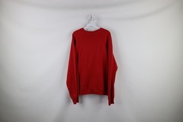 Vintage 90s Streetwear Mens Size Large Faded Blank Crewneck Sweatshirt R... - $31.64
