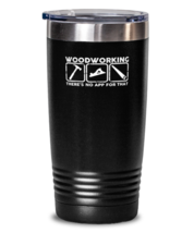 20 oz Tumbler Stainless Steel Insulated Funny Woodworking Carpentry Tools Dad  - £25.91 GBP