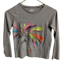 Osh Kosh Originals Girls T Shirt Size 10 Free Spirit Horse Long Sleeved - £3.72 GBP