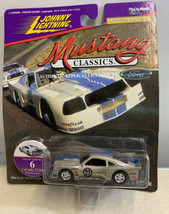 New 1975 Cobra II IMSA Racer Johnny Lightning Mustang Classics 6 Silver Blue - £15.07 GBP