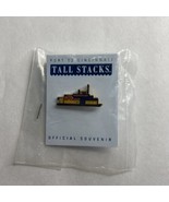Port Of Cincinnati Ohio Tall Stacks Ship Boat Enamel Lapel Pin NEW - Pad... - $16.38 CAD