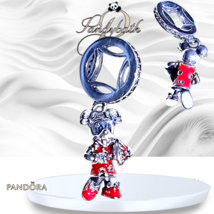 Pandora Sterling Silver Minnie Mouse Disney Dangle Charm 798636C01 US SE... - $769.23 MXN