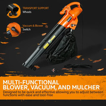 SuperHandy Leaf Blower, Vacuum and Mulcher 3 in 1 Electric 230V 3000W Corded Deb - £73.76 GBP