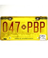 2021 New Mexico Land of Enchantment Passenger License Plate 047 PBP - £14.04 GBP