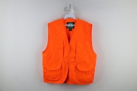 Vintage 90s Streetwear Mens Medium Distressed Hunting Vest Jacket Blaze ... - $69.32 CAD