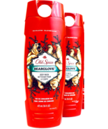 (2 Ct) Old Spice Wild Collection 16 Oz Bearglove Body Wash Fresh Confide... - £23.22 GBP