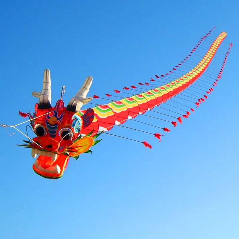 free shipping Chinses dragon kite design decoration kite flying traditional kite - £50.01 GBP+