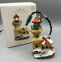 Hallmark Keepsake Ornaments Holiday Lighthouse Series 10th 2007  Flashing Lights - £12.66 GBP