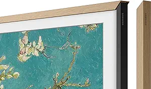 Samsung (2021) 65&quot; The Frame Customizable Bezel - Modern Teak 3840 x 1600 - $366.99