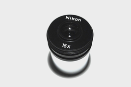 One 1x UNIT - NIKON 15x eyepiece 17mm telescope ocular orthoscopic ortho design - £36.35 GBP