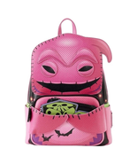 Loungefly Disney Nightmare Christmas Oogie Boogie Neon Pink NYCC Backpack - €155,06 EUR