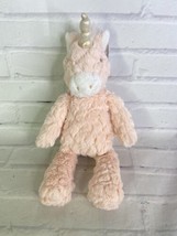 Mary Meyer Small Blush Putty Unicorn Plush Stuffed Animal Toy NEW - £13.84 GBP