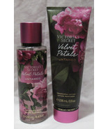 Victoria&#39;s Secret Fragrance Mist &amp; Lotion Set Lot of 2 VELVET PETALS UNT... - £26.56 GBP