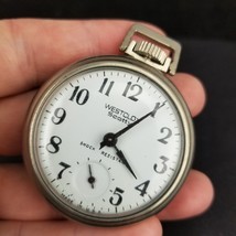 Westclox &quot;Scotty&quot; pocket watch vintage antique USA works! - £27.09 GBP