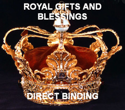 HAUNTED THE ROYALS RARE GIFTS AND BLESSINGS DIRECT BINDING WORK MAGICK  image 2