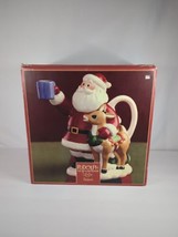 Lenox 2002 Rudolph The Red Nosed Reindeer Porcelain Teapot With Lid &amp; Box - £21.25 GBP