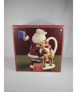 LENOX 2002 RUDOLPH THE RED NOSED REINDEER PORCELAIN TEAPOT WITH LID &amp; BOX - $26.99