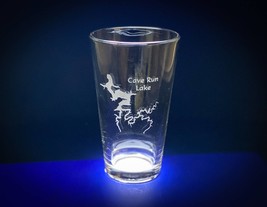 Cave Run Lake Kentucky - Lake Life - Laser engraved pint glass - $11.99