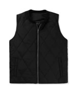 The Mens Biker Motorcycle Classic Nuptse Quilted Diamond Puffer Vest - Unisex - $147.98 CAD