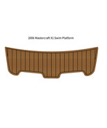 2006 Mastercraft X1 Swim Platform Step Mat Boat EVA Faux Teak Deck Floor... - $281.00