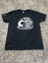 Helmet Laws Suck Helmets Don’t Black Size L T-Shirt - $17.16