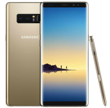 Samsung galaxy note 8 N950FD 6gb 64gb NFC 6.3&quot; fingerprint android 9.0 LTE Gold - £354.44 GBP