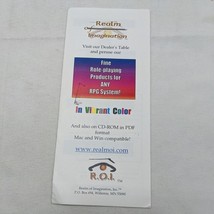 Realm Of Imagination Product Catalog Brochure - $185.47 MXN