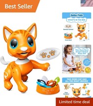 Programmable Interactive Cat Robot Toy with LED Eyes - For Kids Ages 3 a... - $840.68 MXN
