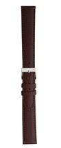 Morellato Grafic Genuine Leather Watch Strap - Dark Brown - 20mm - Chrome-plated - £25.09 GBP