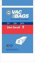 DVC Royal Dirt Devil Type F CanVac Vacuum Cleaner Bags Made in USA [ 15 Bag - £12.31 GBP