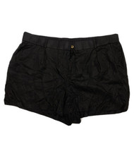 NWT Torrid Women Plus Size 26 (Measure 45x4) Black Elastic Waist Shorts - £15.98 GBP