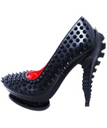 Hades MARA Black Studded Pump High Molded Spinal Heel Spiked Platform 6-... - £113.12 GBP