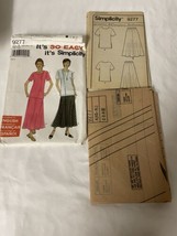9277 Vintage Simplicity SEWING Pattern Misses Skirt Top Easy UNCUT Size A - £7.58 GBP