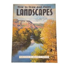 Walter Foster Book How to Draw and Paint Landscapes - £11.35 GBP
