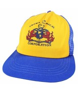 VTG 80s CROWN CHEMICAL CORPORATION Trucker CAP Snapback Mesh HAT Provide... - $22.27